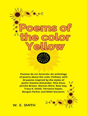 cover image of Poems of the color Yellow